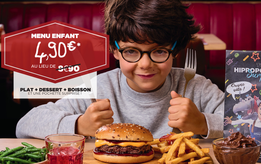 MENU ENFANT A 4,90€