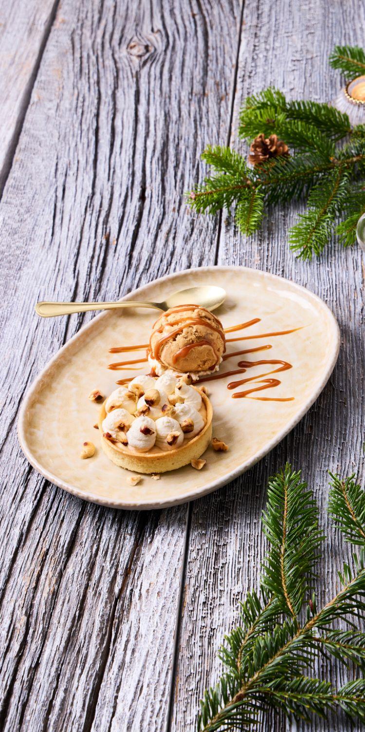 ❄️​Tartelette caramel vanille