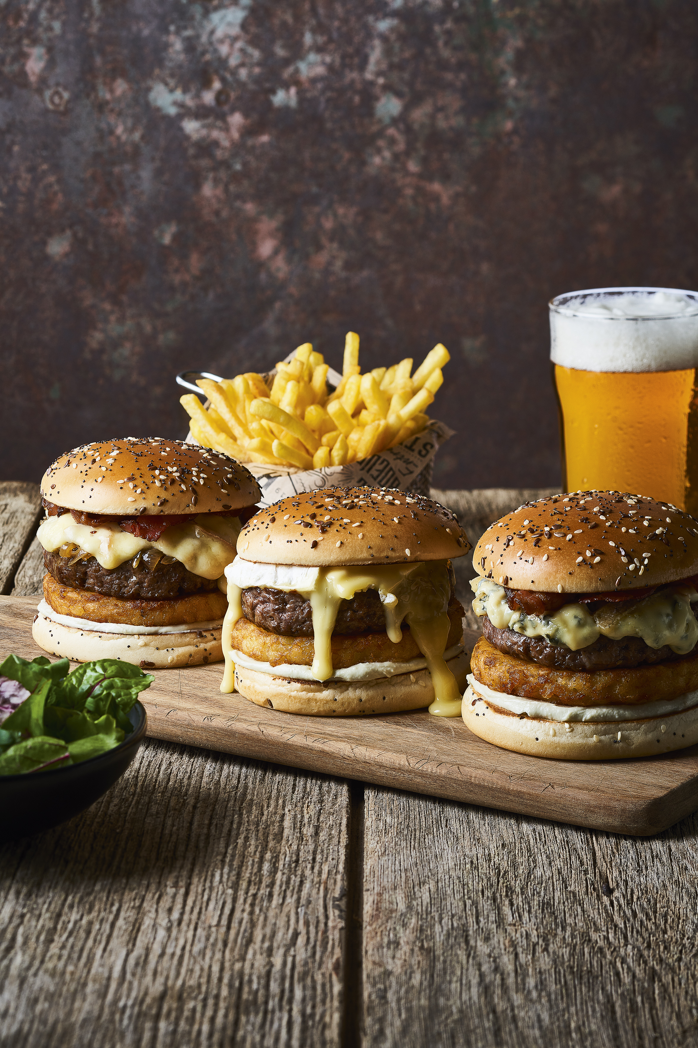 KV burgers