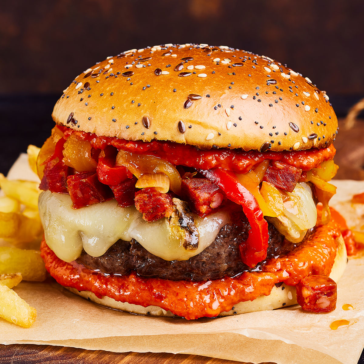Burger basque